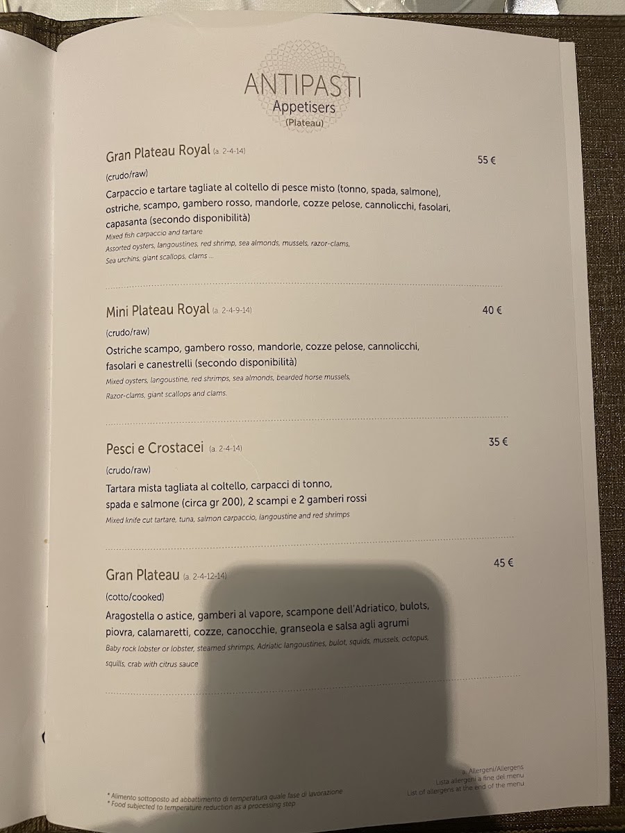 Menu - A'riccione photo 3