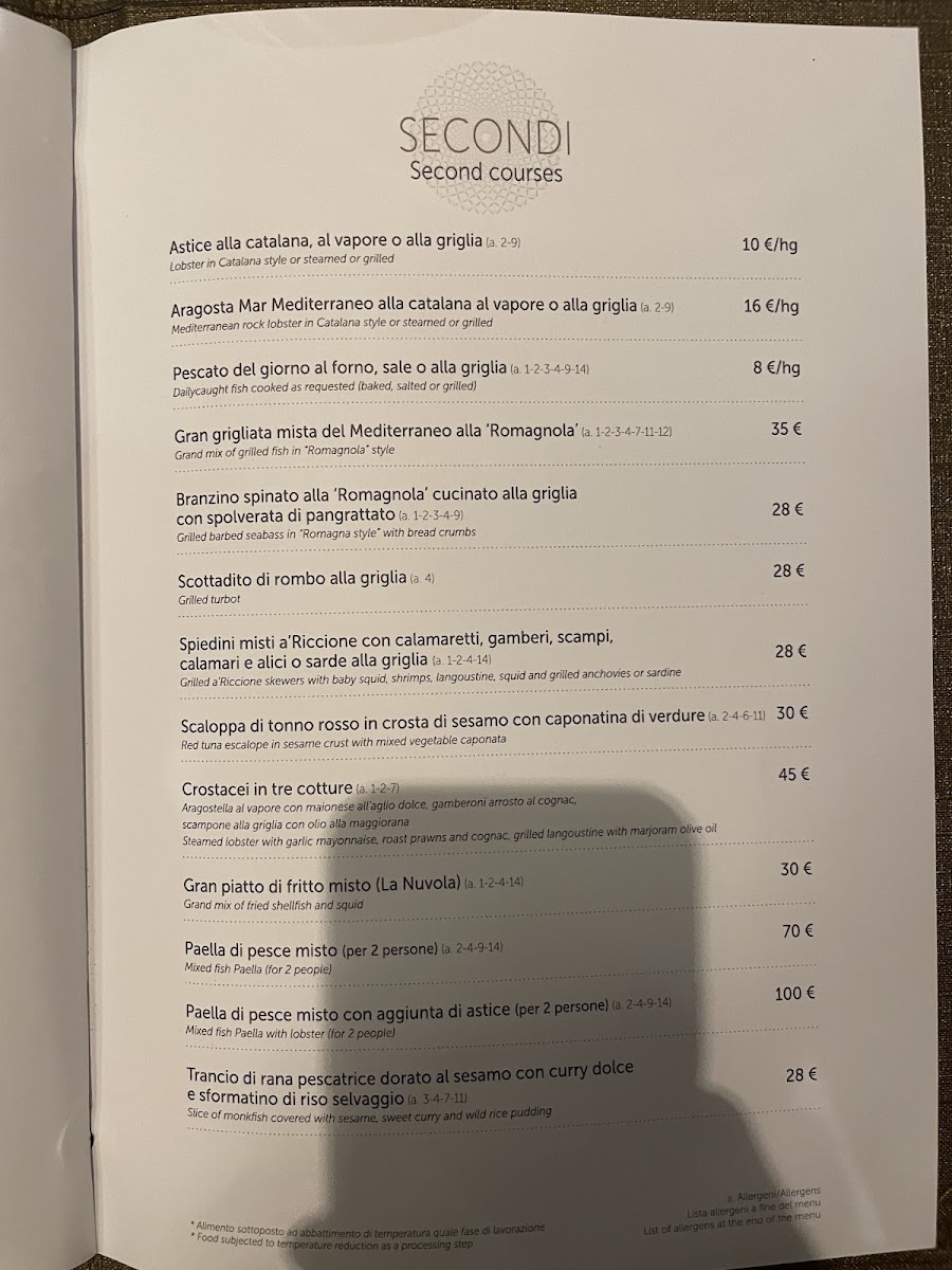 Menu - A'riccione photo 4