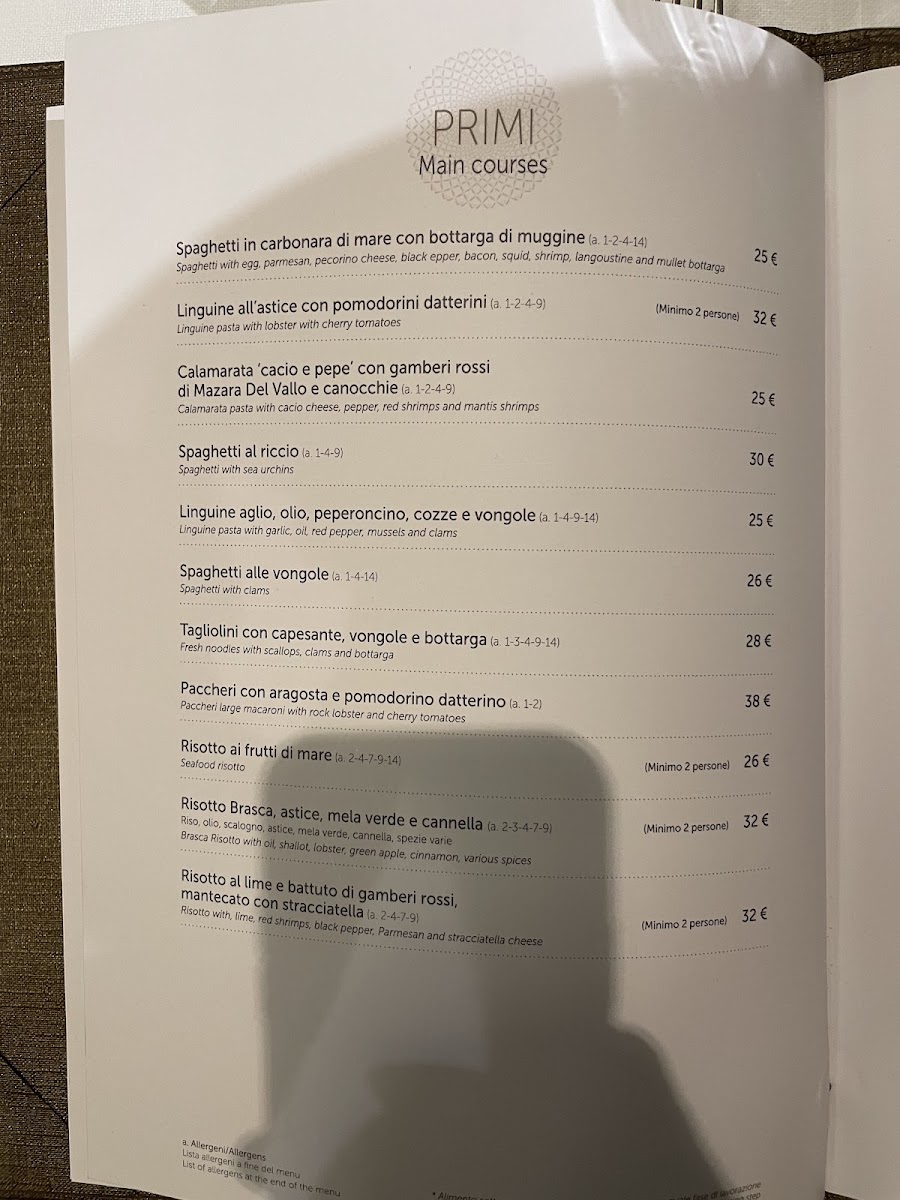 Menu - A'riccione photo 9